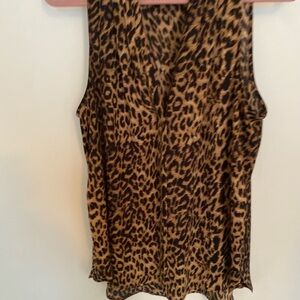 Vince Camuto animal print top